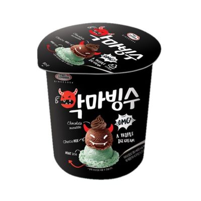 Мороженое OMG! Parfait Дьявольское трио
